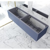 Vitri 72 - Nautical Blue Double Sink Cabinet