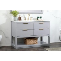 48 Inch Single Bathroom Vanity In Grey