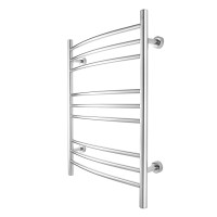 Riviera Towel Warmer, Polished, Dual Connection, 9 Bars