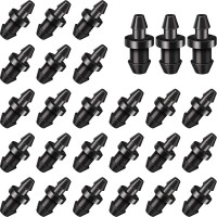 60 Pieces Drip Irrigation 14 Barbed Tubing End Plugs Barbed Connectors End Cap For Drip Or Sprinkler Systems