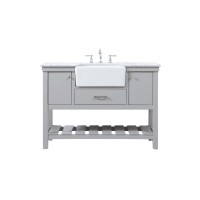 48 Inch Single Bathroom Vanity In Grey