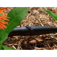 Habitech 14 Irrigation Dripline Tubing 100 Ft Roll 6 Emitter Spacing 14 Drip Irrigation Fittings Included