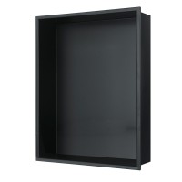 Pulse Showerspas Niche In Matte Black