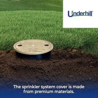 Underhill Sprinkler Valve Round Box Lid Versalid 6 To 7 Universal Cover For Automatic Irrigation System Lawn Yard Outs