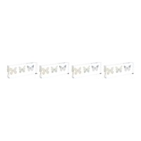 Acyrlic Butterfly Dcor Set Of 4