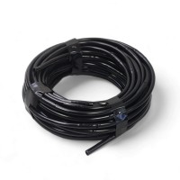 Drip Irrigation Line 14 Tubing Roll 6 Emitter Spacing52 Gph Color Black 170 Id X 240 Od Will Work From Gravity Feed