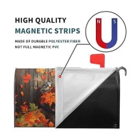 Fall Mailbox Covers Magnetic Standard Size 18X21Inch Fall Maple Leaves Mailbox Covers Magnetic Autumn Harvest Mailbox Cover Fall