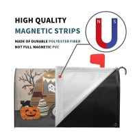 Halloween Pumpkin Magnetic Mailbox Covers Large Size 255X21Inch Carved Pumpkins Ghost Spider Letter Box Cover Trick Or Treat Wo