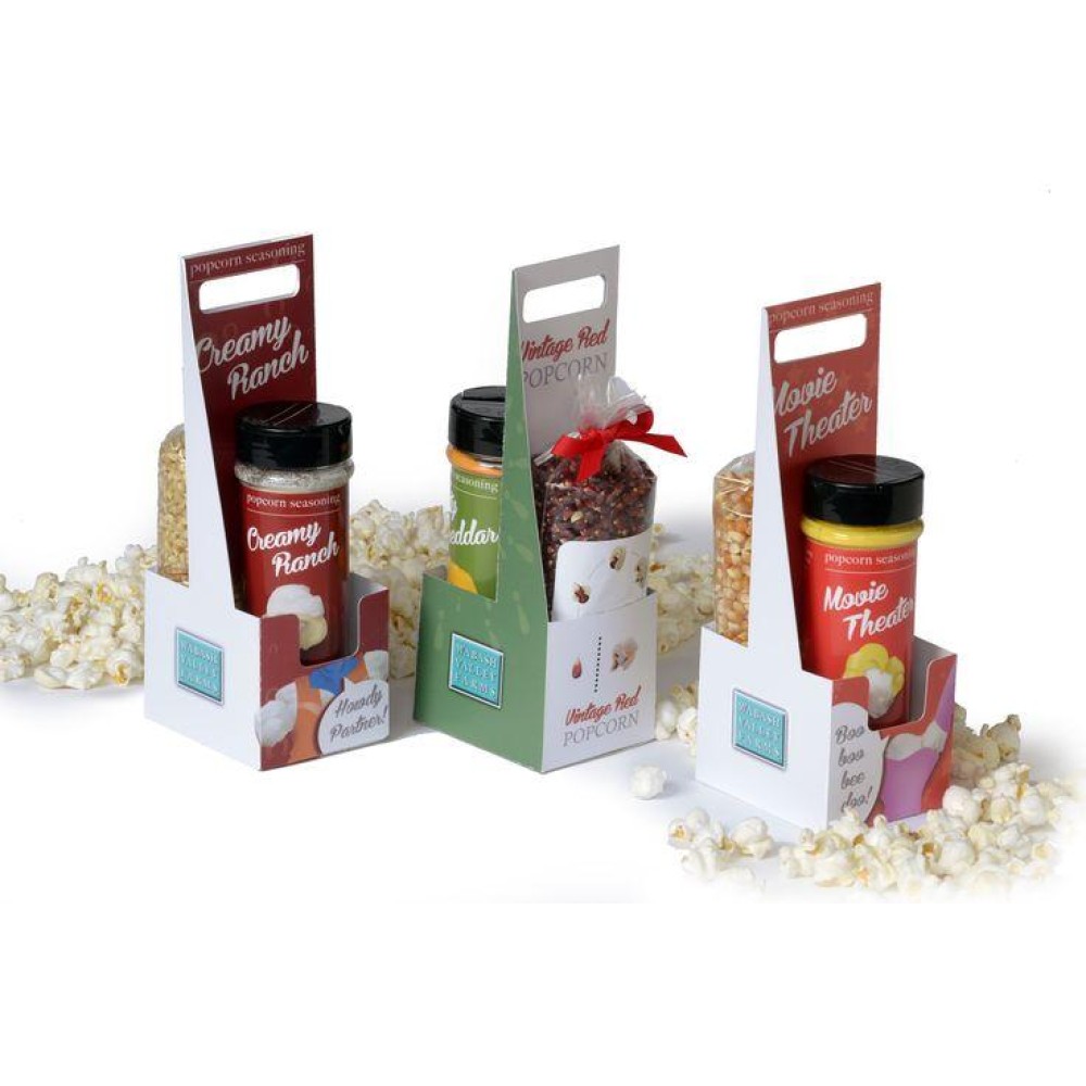 Wabash Valley Farms 77310 Dynamic Duo Popcorn Gift Set Ranchtender Amp White