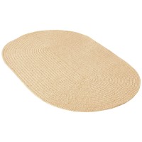 Spring Meadow Braided Rug 7x9 Sand Bar