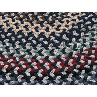 Boston Common Polypropylene Braided Rug 12Feet by 15Feet Winter Blues