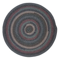 Boston Common Braided Rug 10x10 Winter Blues