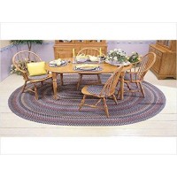 Boston Common Polypropylene Braided Rug 10Feet by 13Feet Brick Marketplace