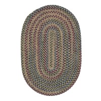 Twilight Round Area Rug 4 by 4Feet Federal Blue