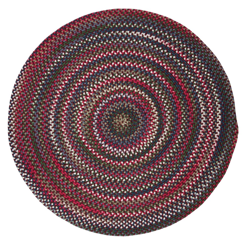 Chestnut Knoll Round Area Rug 10 x 10 Amber Rose