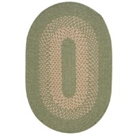 Jackson Oval Area Rug 4 by 6Feet Palm