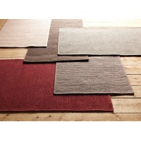 Courtyard Rectangle Area Rug 2 by 10Feet Cocoa