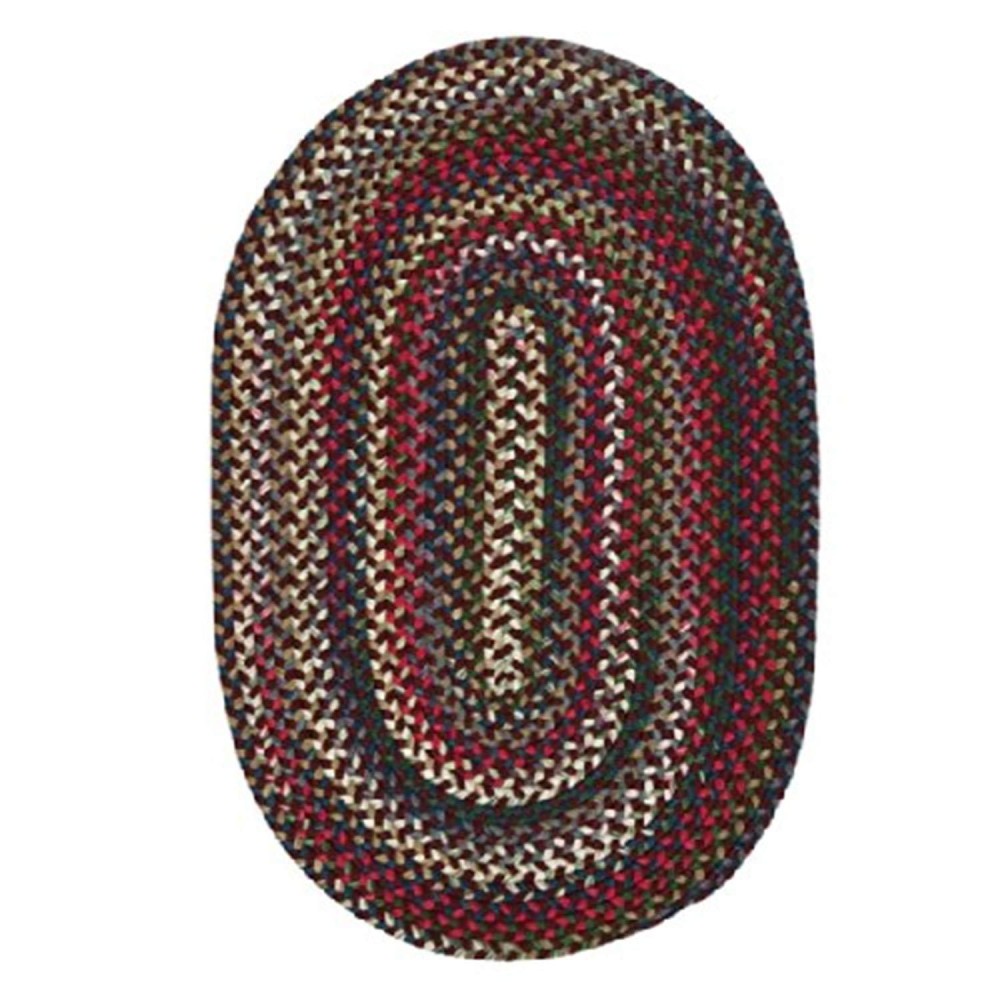 Chestnut Knoll Oval Area Rug 12 by 15Feet Amber Rose