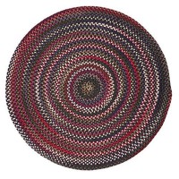 Chestnut Knoll Round Area Rug 8Feet Amber Rose