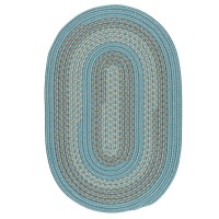 Georgetown Round Area Rug 4Feet Federal Blue