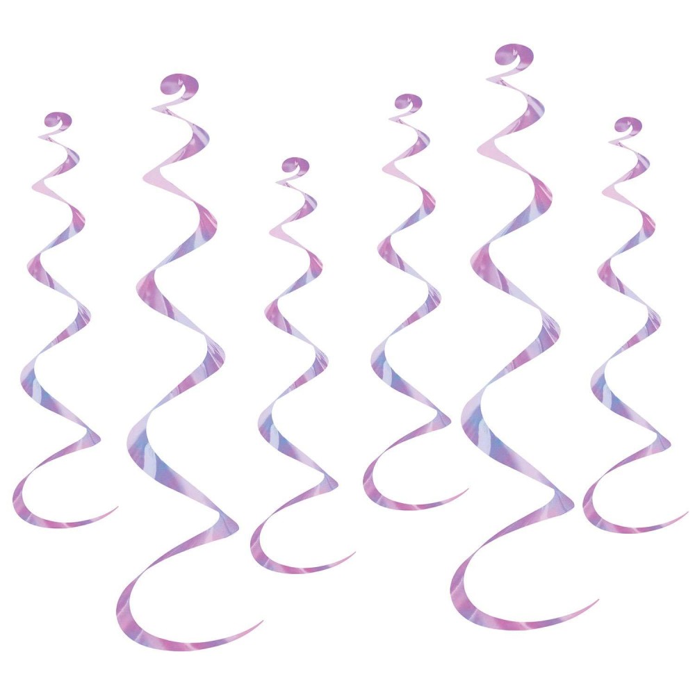 Beistle 6Pack Twirly Whirlys 4 To 24Inch And 2 To 36Inch