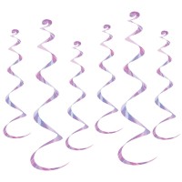 Beistle 6Pack Twirly Whirlys 4 To 24Inch And 2 To 36Inch