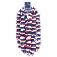 Soft-Twist Patriotic Poly Leis