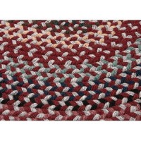 Boston Common Braided Rug 2x8 Brick Marketplace