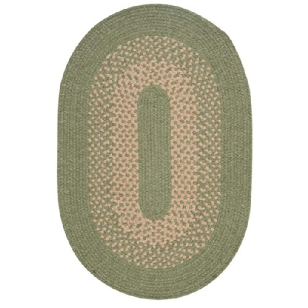 Jackson Oval Area Rug 12 by 15Feet Palm