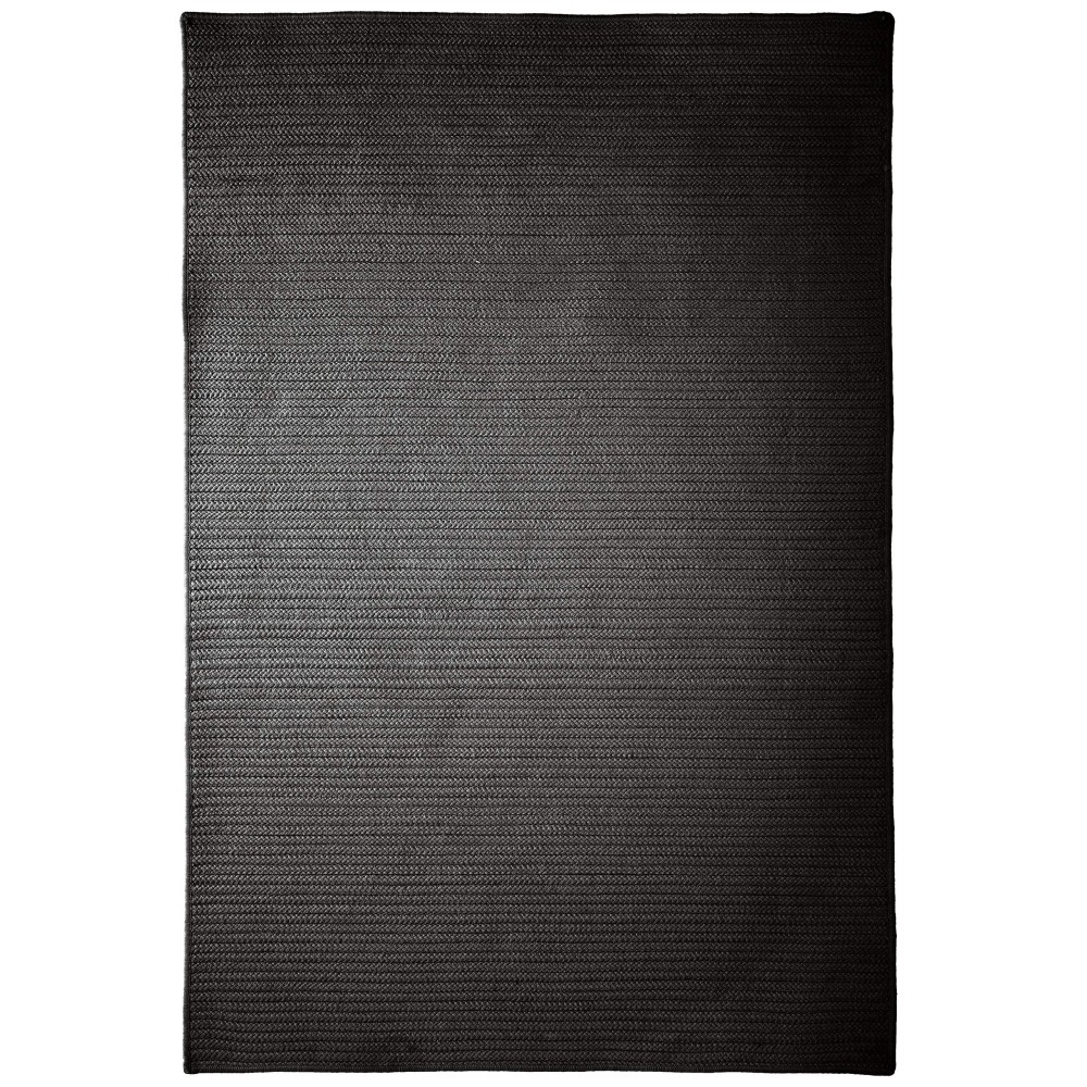 Colonial Mills Simply Home Solid Area Rug 6x9 Black