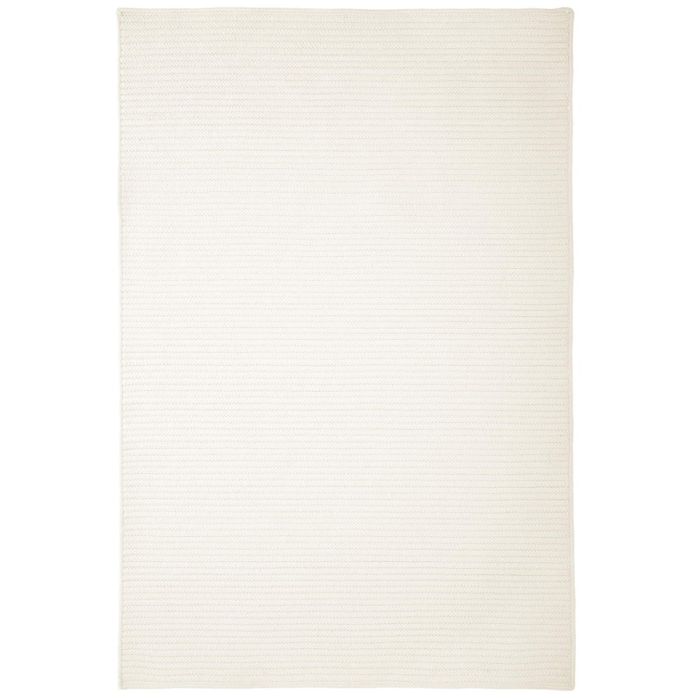 Colonial Mills Simply Home Solid Area Rug 6x9 White