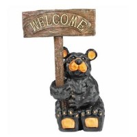 OUTDOOR WELCOME BEAR