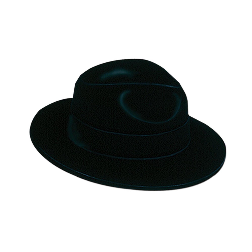 Black Velour Fedora