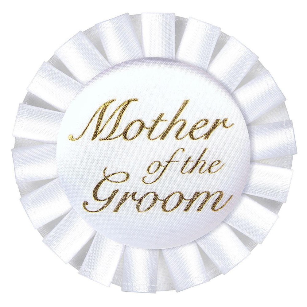 Mother Of The Groom Satin Button