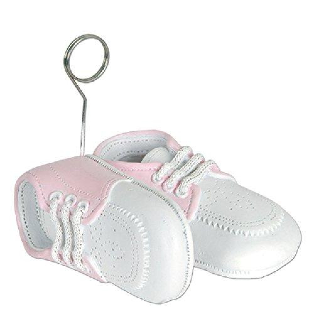 Set Of 6 Baby Girl Shoes Photo Holderballoon Weight Baby Shower