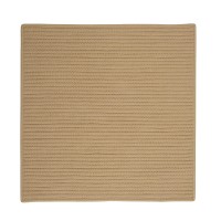 Colonial Mills Simply Home Solid Area Rug 5x5 Cuban Sand