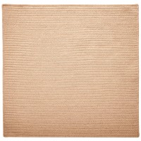 Westminster Square Area Rug 8 by 8Feet Oatmeal