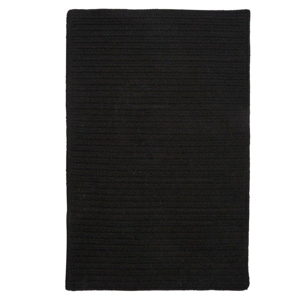 Colonial Mills Courtyard CY65 Black RUG 2x6