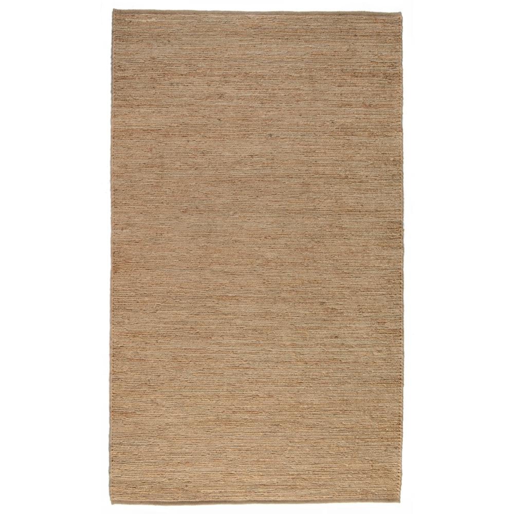 Zandra Soumak Handspun Jute Area Rug Natural 5x8