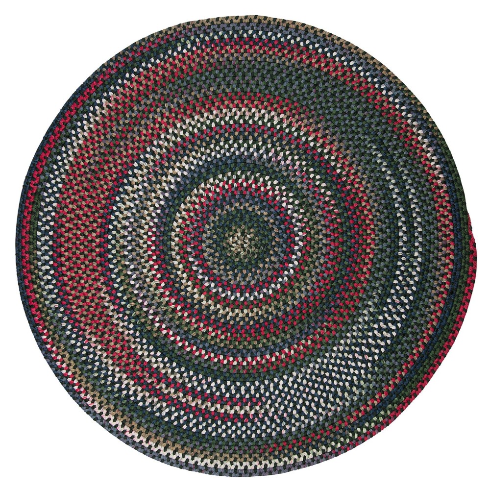 Chestnut Knoll Round Area Rug 12 x 12 Thyme Green