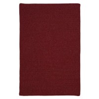 Colonial Mills Courtyard CY62 Red RUG 8x8