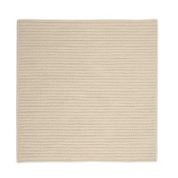 Colonial Mills Simply Home Solid Area Rug 3x3 Linen