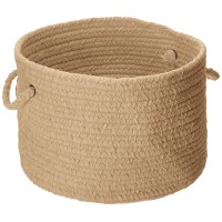 Colonial Mills Spring Meadow Utility Basket 18 by 12Inch Sand Bar