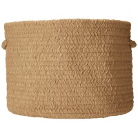 Colonial Mills Spring Meadow Utility Basket 18 by 12Inch Sand Bar