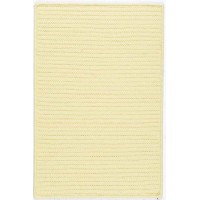 Simply Home Solid H833R060X084S Simply Home Solid Pale Banana 5 ft x 7 ft