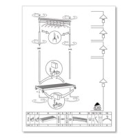 Garment Racks Twosided 2Shelf Coat Rack 6 Hanger6 Hook 448W X 2167D X 708H Silverwood