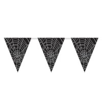 Spider Web Pennant Banner