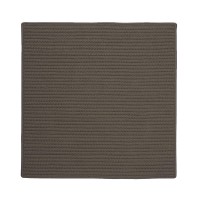 Colonial Mills Simply Home Solid Area Rug 5x5 Gray