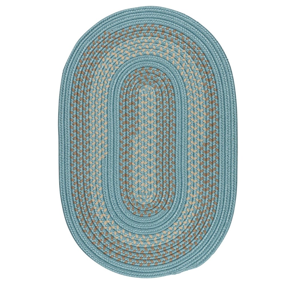 Georgetown Round Area Rug 6Feet Federal Blue