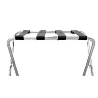 Ustech Luggage Rack Xshape Folding Heavy Duty Luggage Stand For Suitcases With Nylon Straps And Rubber Feet For Added Stabilit